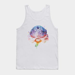 Eye Anatomy Watercolor Painting Tank Top